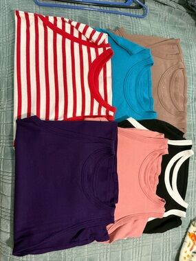 a new day ribbed Tank Tops lot of 6 xx-large